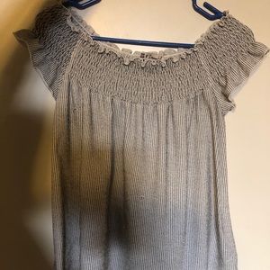 Off the shoulder top